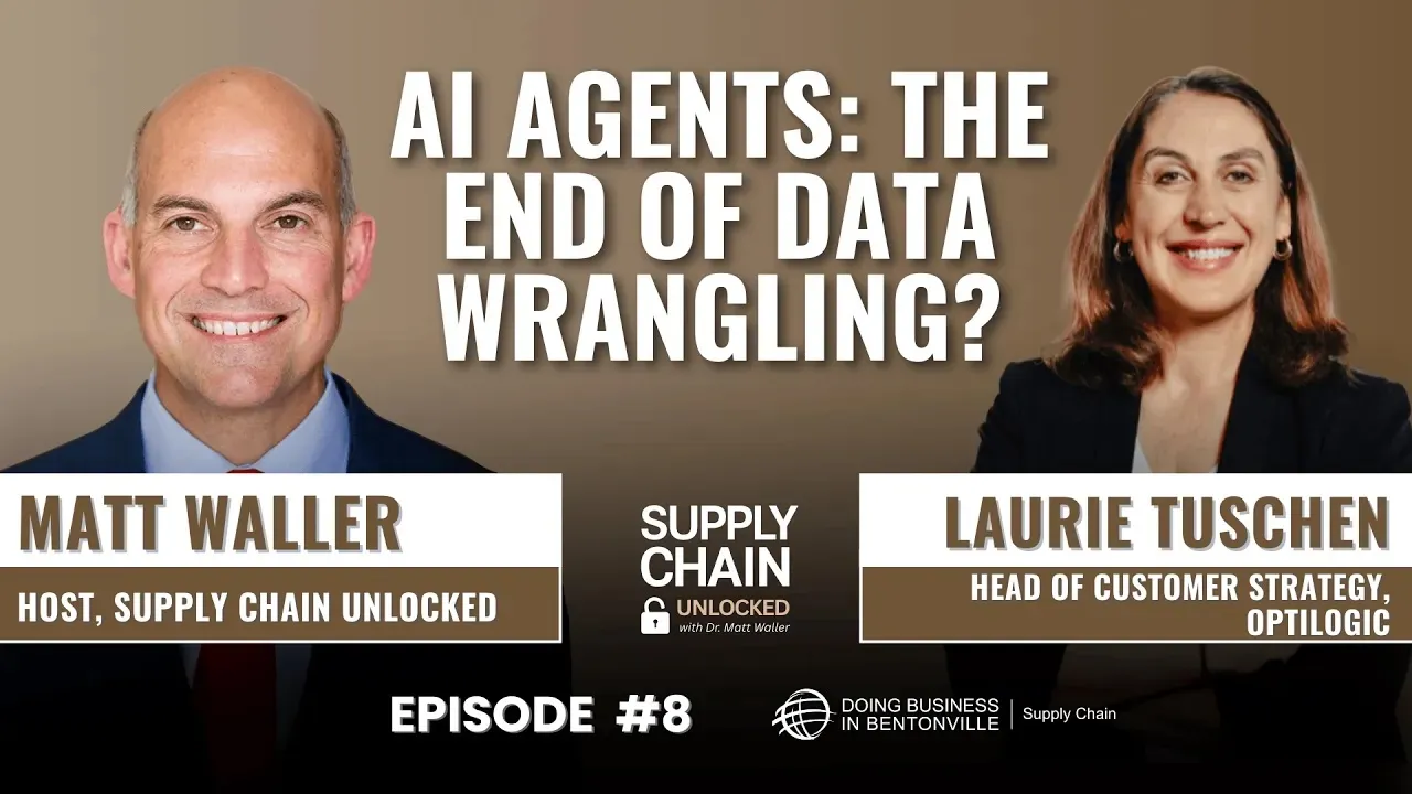 Ep. 8 - Supply Chain Design: From Mainframes to AI Agents with Laurie Tuschen